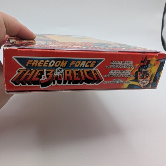 Freedom Force vs The 3rd Reich PC Game CD-ROM Irrational Games 2005 - SEALED/NEW - Picture 4 of 5